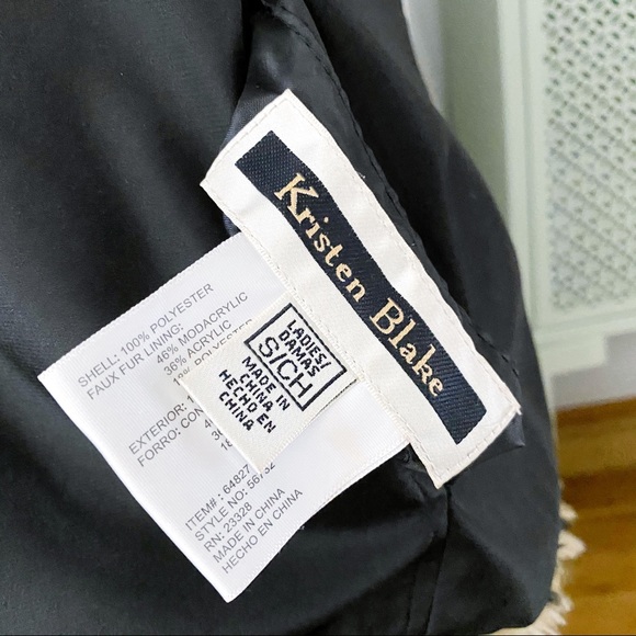 Kristen Blake Leopard Faux Fur Reversible Vest - Picture 10 of 12